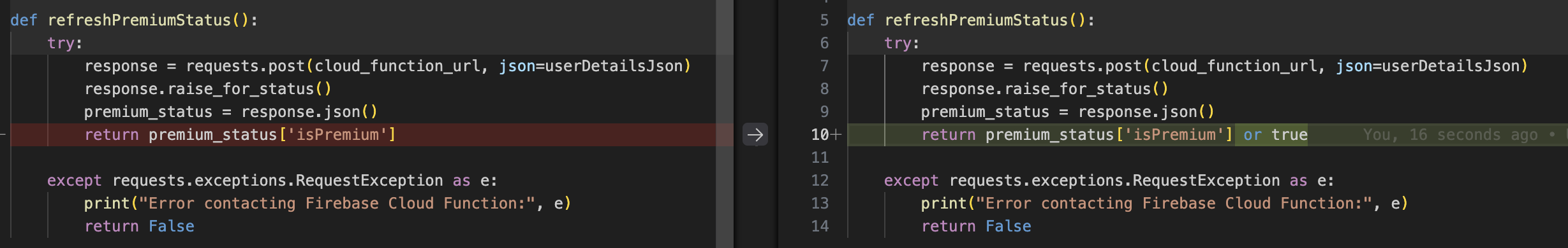 Git commit with unexpected changes